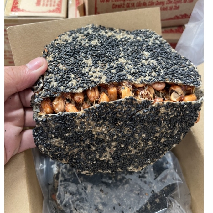 Cu đơ Thư Viện hộp 5 cái mè đen 950g